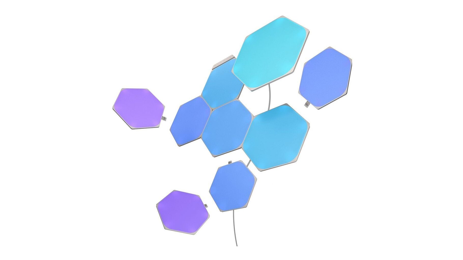 Nanoleaf Shapes Hexagons stardikomplekt - 15 paneeli hind ja info | Seinavalgustid | kaup24.ee