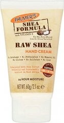 <p><b>Крем для рук Palmer's Shea Formula (60 g)</b> - качественный продукт, который был создан для требовательных клиентов, следящих за своим внешним видом и ищущих лучшие косметические средства для ухода за красотой. Если Вы одна из них, продукты <b>Palmer's, на 100 % оригинальные</b>, сделаны для Вас.</p><br><ul><li>Свойства: Увлажняющее</li><li>Тип: Кремовый</li><li>Мощность: 60 gr</li></ul> цена и информация | Кремы, лосьоны для тела | kaup24.ee