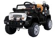 Ühekohaline elektriauto lastele Jeep JJ245, must hind ja info | Laste elektriautod | kaup24.ee