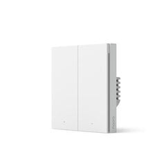 Nutilüliti Aqara Smart wall switch H1 Duo цена и информация | Системы безопасности, контроллеры | kaup24.ee