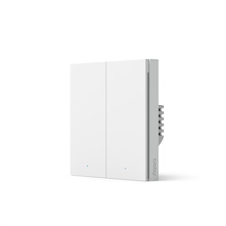 Nutilüliti Aqara Smart wall switch H1 Duo hind ja info | Valvesüsteemid, kontrollerid | kaup24.ee