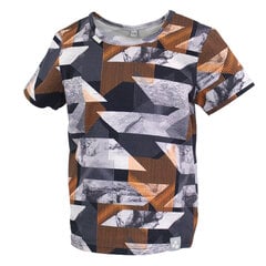 Huppa футболка для мальчиков JEIDEL, черный-пестрый 907157851 цена и информация | Рубашки для мальчиков | kaup24.ee