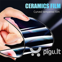 Защитное стекло Matte Ceramic, Full Glue, Full Cover Black для iPhone 7 Plus/ 8 Plus цена и информация | Защитные пленки для телефонов | kaup24.ee