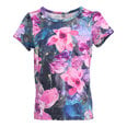 Huppa футболка для девочек JADENA, фиолетовый-пестрый 907157631