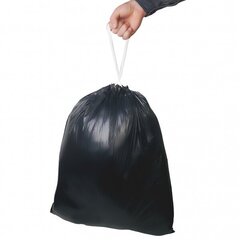 Очень прочные мешки для мусора DRAWSTRING, 60 л х 10 шт., связанные цена и информация | Мешки для мусора | kaup24.ee