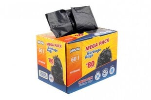 Пакеты для мусора MEGA PACK, 60 л x 80 шт цена и информация | Мешки для мусора | kaup24.ee