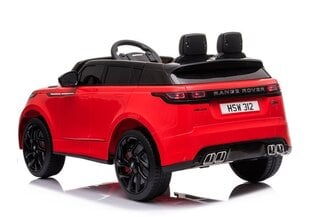 Kahekohaline laste elektriauto Range Rover, punane hind ja info | Laste elektriautod | kaup24.ee