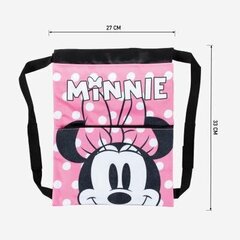 Laste seljakott Minnie Mouse, roosa (27 x 33 x 1 cm) hind ja info | Laste aksessuaarid | kaup24.ee