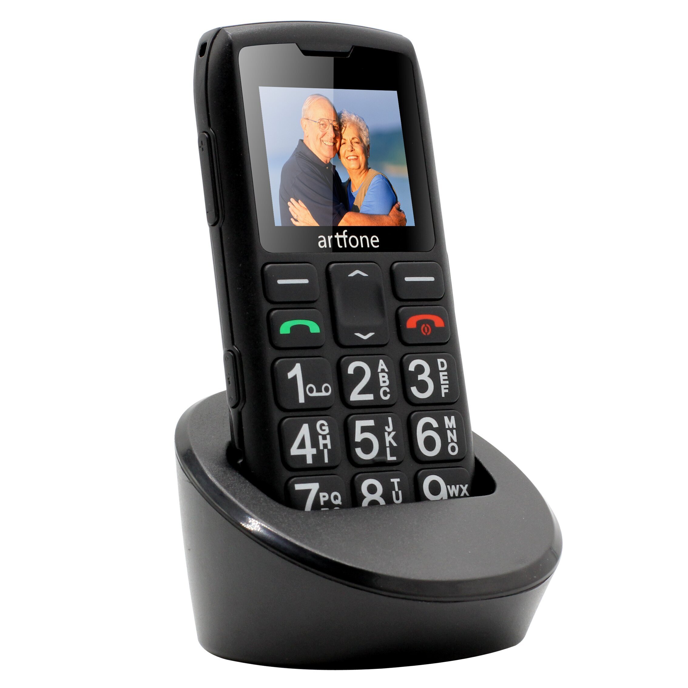 Seenioride telefon Artfone C1 +, Dual SIM, Black (LT, LV, EE, RU ) hind |  kaup24.ee