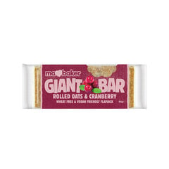 Овсяный батончик Ma Baker Giant Bar с клюквой, 90 г цена и информация | Сладости | kaup24.ee