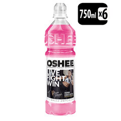 Isotoonilised spordijoogid OSHEE Pink 750 ml x 6 hind ja info | Karastusjoogid | kaup24.ee