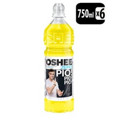 Isotoonilised spordijoogid OSHEE Zero Lemon 750 ml x 6 цена и информация | Прохладительные напитки | kaup24.ee