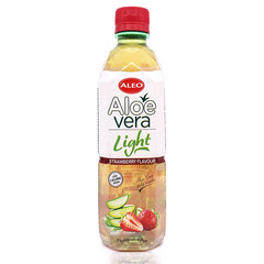 Aloe Vera jook ALEO Strawberry Light 500ml hind ja info | Karastusjoogid | kaup24.ee