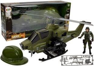 Набор Военный вертолет со шлемом цена и информация | Игрушки для мальчиков | kaup24.ee