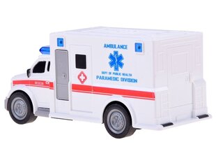 Автомобиль скорой помощи Rescue, белый цена и информация | Игрушки для мальчиков | kaup24.ee