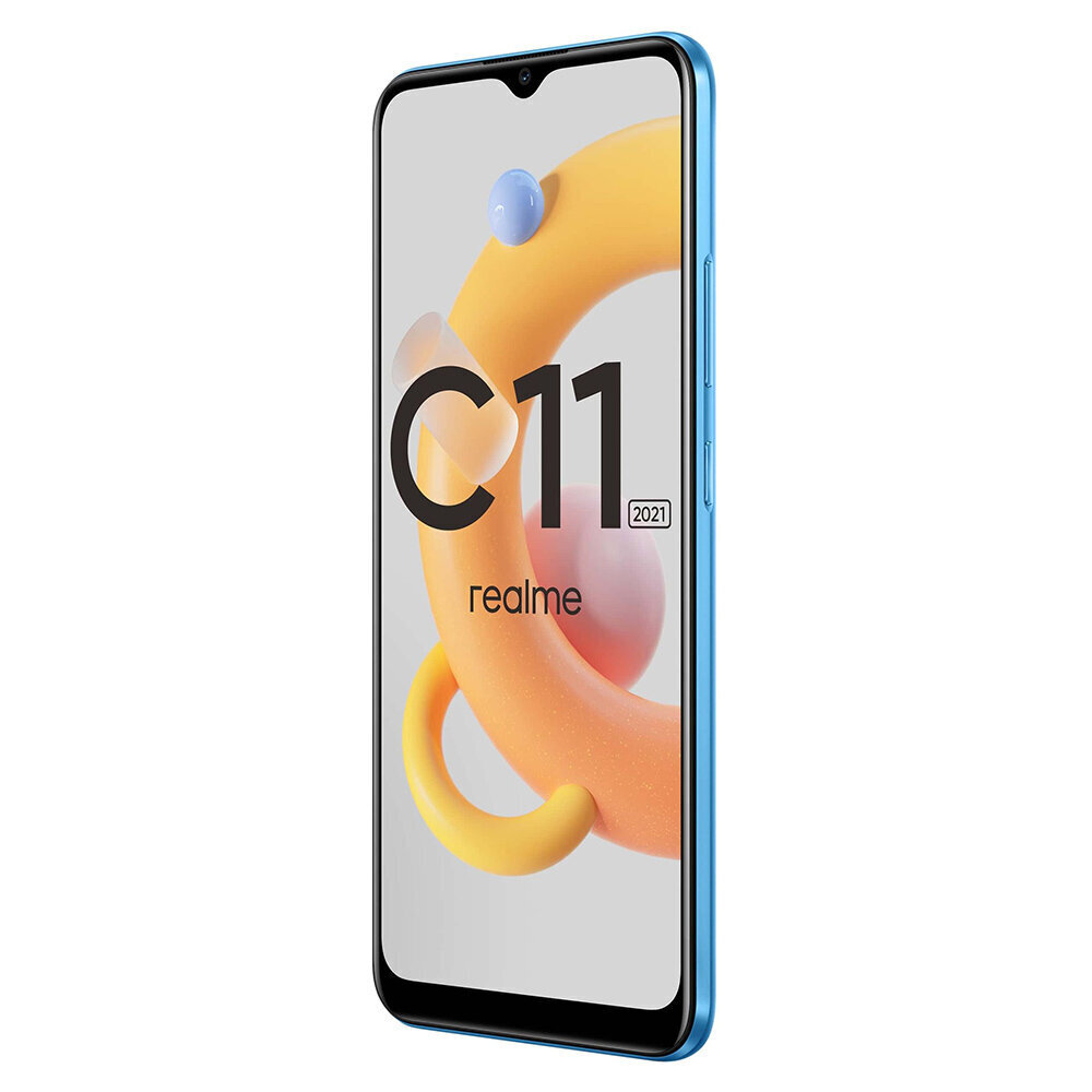 Телефон Realme C11 (2021), 32 GB, Dual SIM, Blue цена | kaup24.ee