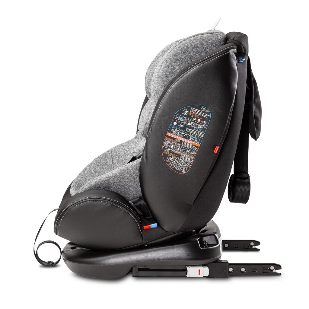 Turvatool Caretero Mundo, 0-36 kg Isofix 360°, grey hind ja info | Turvatoolid | kaup24.ee