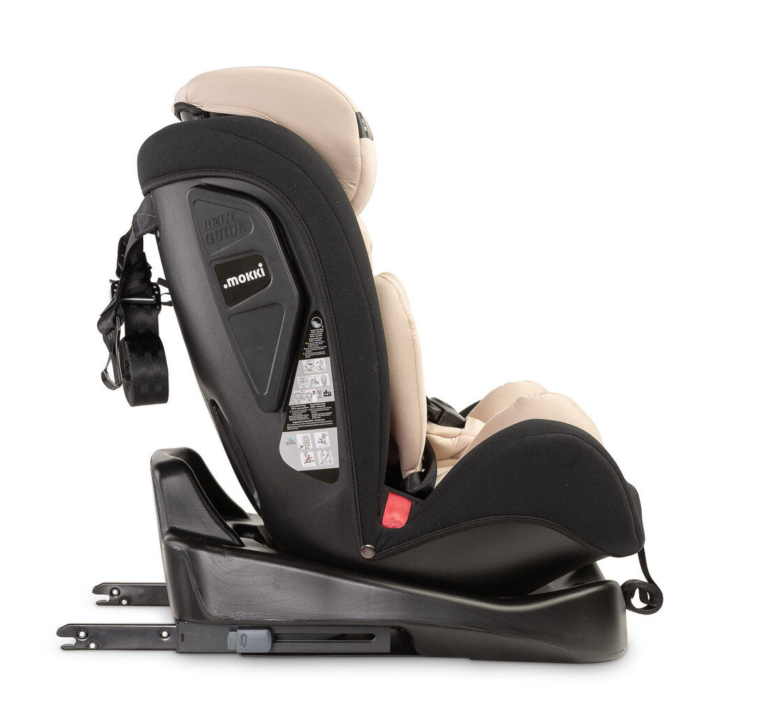 Turvatool Caretero Mokki Isofix, 0-36 kg, beige hind ja info | Turvatoolid | kaup24.ee