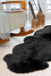 Narma naturaalsetest lambanahkadest vaip Merino M, must, 6x, 130 x 180 cm hind ja info | Vaibad | kaup24.ee