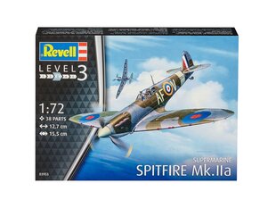 Конструктор Spitfire Mk. IIa Model Kit, Revell цена и информация | Конструкторы и кубики | kaup24.ee