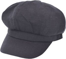 Puuvillane Breton Captain Cap -Must hind ja info | Meeste sallid, mütsid ja kindad | kaup24.ee