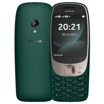 Nokia 6310 (2021) Dual SIM Green цена и информация | Мобильные телефоны | kaup24.ee