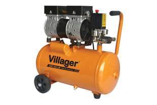 Бесшумный воздушный компрессор Villager VAT 24 LS цена и информация | Компрессоры | kaup24.ee