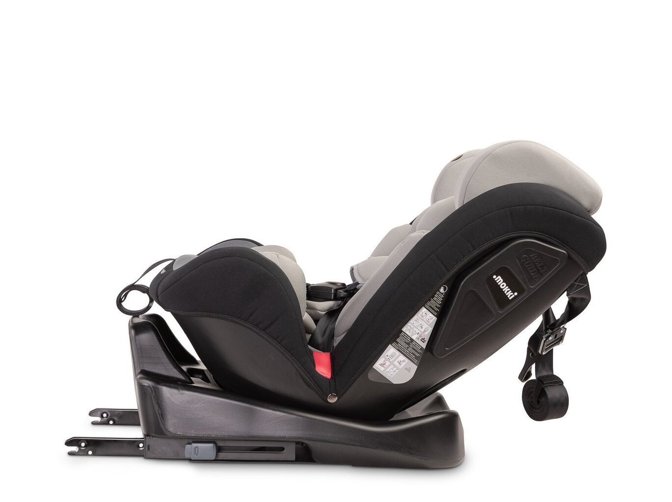 Turvatool Caretero Mokki Isofix, 0-36 kg, graphite hind ja info | Turvatoolid | kaup24.ee