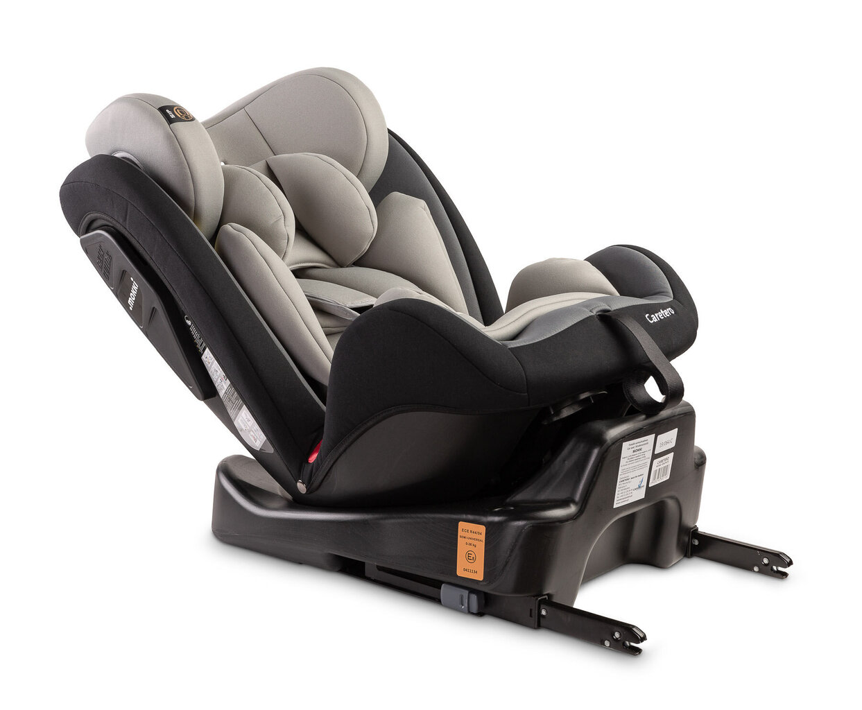 Turvatool Caretero Mokki Isofix, 0-36 kg, graphite hind ja info | Turvatoolid | kaup24.ee