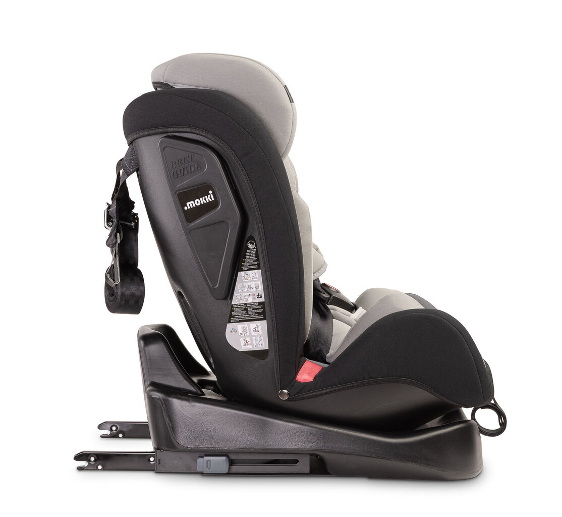 Turvatool Caretero Mokki Isofix, 0-36 kg, graphite hind ja info | Turvatoolid | kaup24.ee