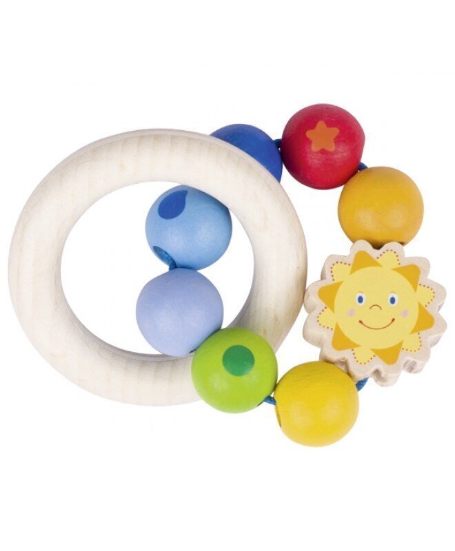 Puidust kõristi Heimess Päike hind ja info | Imikute mänguasjad | kaup24.ee