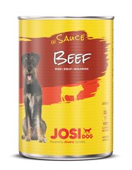 Josera JosiDog täiskasvanud koertele veiseliha kastmes, 415g hind ja info | Konservid koertele | kaup24.ee