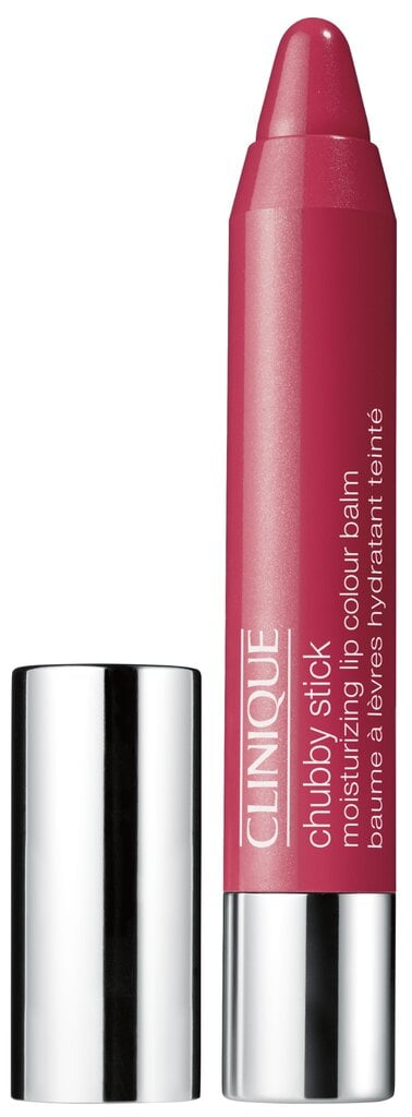 Clinique Chubby Stick Lip Balm naistele 3 g, 07 Super Strawberry hind ja info | Huulepulgad, -läiked, -palsamid, vaseliin | kaup24.ee