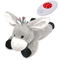 Zazu Don Smart Donkey - Night Lamp with Baby Cry Sound Sensor for childrens (0 months+) Grey hind ja info | Imikute mänguasjad | kaup24.ee