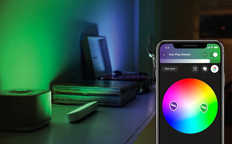 Philips Hue laienduskomplekt Play цена и информация | Laualambid | kaup24.ee