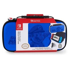 Nintendo Switch RDS Game Traveler: Deluxe Travel Case - Super Mario Edition Blue цена и информация | Аксессуары для компьютерных игр | kaup24.ee