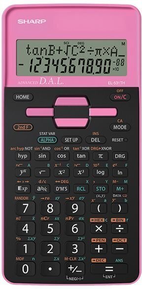 Kalkulaator SHARP EL531THBPK цена и информация | Kirjatarbed | kaup24.ee