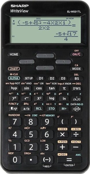Kalkulaator SHARP ELW531TLBBK hind | kaup24.ee