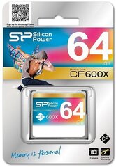 Silicon Power mälukaart CF 64GB 600x hind ja info | Mobiiltelefonide mälukaardid | kaup24.ee