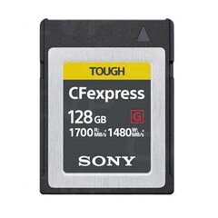 Sony mälukaart CFexpress 128GB Tough 1700/1480MB/s hind ja info | Fotoaparaatide mälukaardid | kaup24.ee