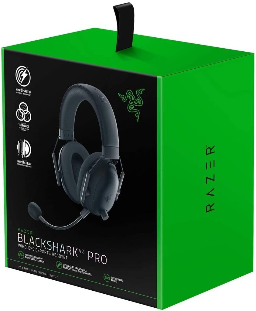 Razer BlackShark V2 Pro RZ04-03220100-R3M1 Black hind ja info | Kõrvaklapid | kaup24.ee