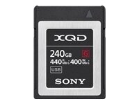 Sony mälukaart XQD G 240GB R440/W400MB/s hind ja info | Sony Mobiiltelefonid ja aksessuaarid | kaup24.ee