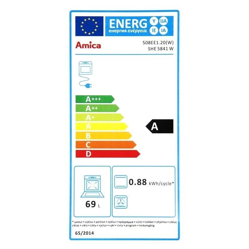 Amica 58EE1 цена и информация | Elektripliidid | kaup24.ee