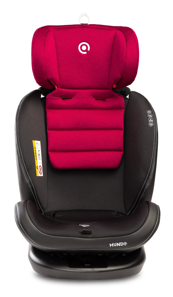 Turvatool Caretero Mundo, 0-36 kg Isofix 360°, red hind ja info | Turvatoolid | kaup24.ee