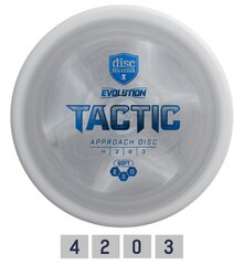 Диск для гольфа Discmania Putter Soft Exo Tactic 4/2/0/3 Серый цена и информация | Discgolf | kaup24.ee