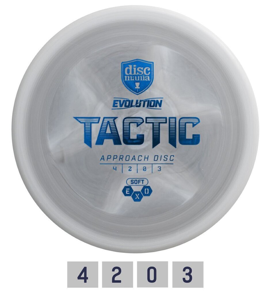 Ketas Putter SOFT EXO TACTIC 4/2/0/3 цена и информация | Discgolf | kaup24.ee