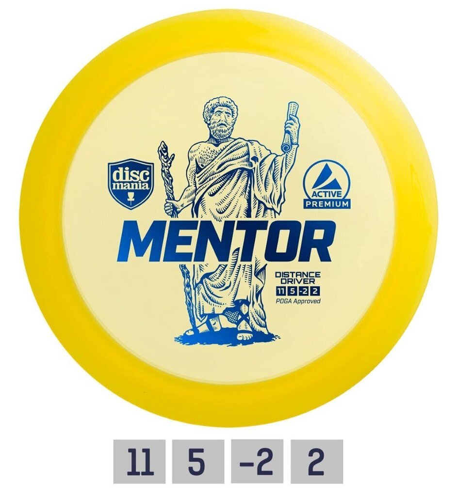 Ketas Distance Driver PREMIUM MENTOR 11/5/-2/2 цена и информация | Discgolf | kaup24.ee