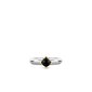Ti Sento musta kiviga hõbesõrmus 901023218 hind ja info | Sõrmused | kaup24.ee