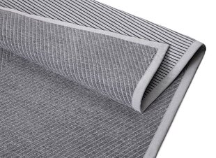 Narma kahepoolne smartWeave® šenillvaip Vivva, hõbedane, 70 x 140 cm hind ja info | Vaibad | kaup24.ee