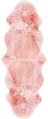 Narma naturaalsetest lambanahkadest vaip Merino M, roosa, 2x, 50 x 180 cm цена и информация | Ковры | kaup24.ee
